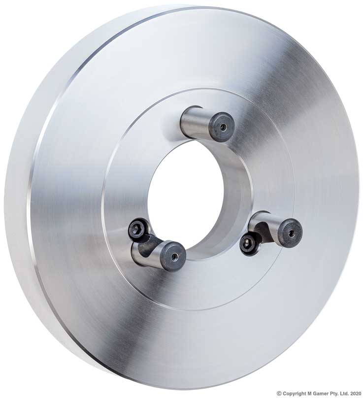 160mm D3 3 Pin Back Plate
